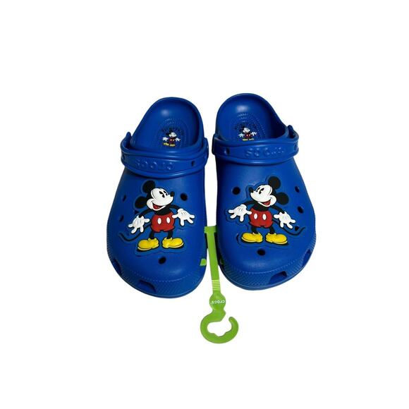 NEW Crocs Disney Parks Mickey Mouse Blue Classic Clogs Size Mens 7 Women’s 9 NWT main image 4
